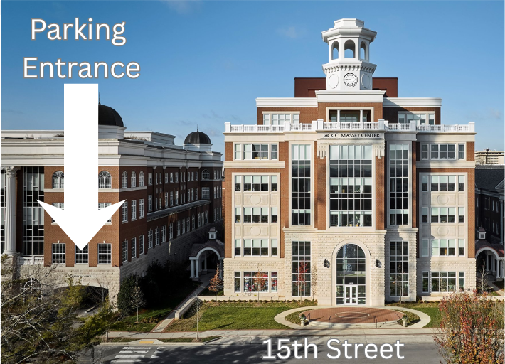 Jack Massey Parking Garage Entrance